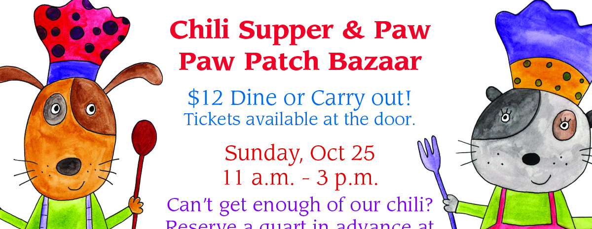 APL's 2026 Chili Supper & Paw Paw Patch Bazaar